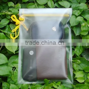 Factory Clear Waterproof Case Medium Water Resistant Dry Case to Hold Wallet Smart Mobile Camera Passport thumbnail-1