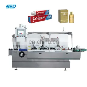Low Noise Level Horizontal Automatic Soap Cartoning Carton Packaging Machine thumbnail-1