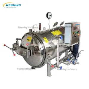 Food Retort Machine High Pressure Automatic Autoclave Type of Steam Sterilizer Machine for Sale thumbnail-3