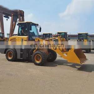 Front Wheel Loaders 1.2ton Factory Machine Small Wheelloader--Export for Sale!!! thumbnail-4