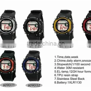 SNT-LR609 2014 Fashion Digital Watch Multifunctional Sport Watch thumbnail-1