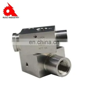 Custom Stainless Steel CNC Machining Parts CNC Machining Spare Parts thumbnail-5