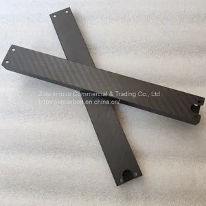 CNC Cutting Slot/drill Hole Carbon Fiber Rectangular Square Tubing With 3K Twill Matte Surface thumbnail-2