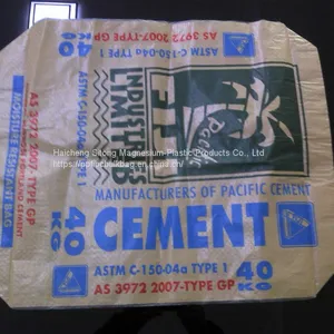 Accept Custom Industrial Paper Bag 20kg 25kg Paper Valve Packing Sack For Packaging Clay Granular Absorbent thumbnail-2