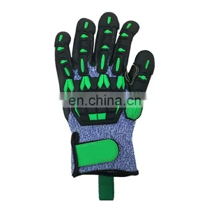 High Performance TPR Impact Mechanical Anti Cut Gloves thumbnail-3