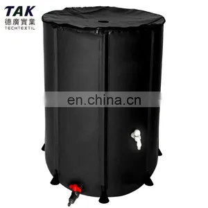 750L Foldable Pop up Rain Barrel Stand up Flexible Water Tank Rain Storage Collapsible Reservoir Water Tank With Diverter thumbnail-5