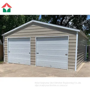 China Hot Sale Prefabricated Steel Structure Car Shed Garage Building thumbnail-5