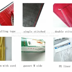 Durable Knitted Mesh Leno Packaging Packing Garlic Net Bags for Vegetable thumbnail-3
