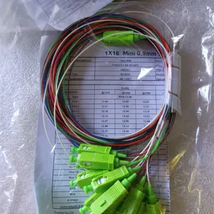FTTH Network 1x8 1x12 Uneven PLC Fiber Splitter Optical Fiber Optic Splitters Fiber Optic PLC Splitter thumbnail-2