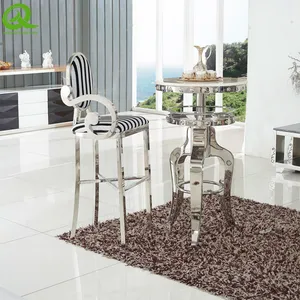 Hot Sell Wedding Stainless Steel Bar Table Decoration for Wedding Event Display Racks on Sale thumbnail-2