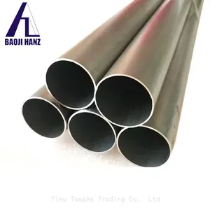 Industrial High Purity Titanium Tube Heat Resistant Seamless Titanium Pipe thumbnail-2