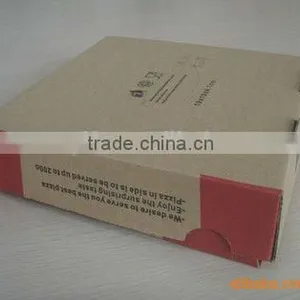 Corrugated Pizza Box, Bulk Cheap Food Packaging, Paper Pizza Box Wholesale thumbnail-1