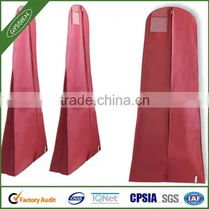 Burgundy Color Wedding Dress Cover thumbnail-1