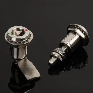 Weak Channel Lock MS816 Stainless Steel Cylindrical Lock Distribution Box Pull Rod Telescopic Lock thumbnail-3