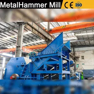 Scrap Metal Crusher Shredder Iron Steel Recycling Plant Waste Metal Crushing Line Equipment thumbnail-1
