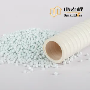 Soft and Hard PVC Granules Compound for PVC Flexible Corrugated Conduit Pipe thumbnail-2