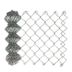 PVC Coated Galvanized Chain Link Wire Mesh for Basketball Sports thumbnail-1