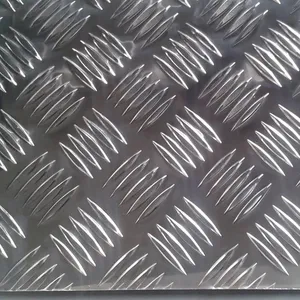 Aluminium Diamond Checker Plate Bright Surface 3003 Aluminum Tread Plate thumbnail-4