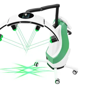 1060nm Green Light Lipolaser Equipment With 10 Probes for Painless Slimming thumbnail-5