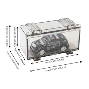 Professional Plastic Protective Toy Storage Box HotWheels 1/64 Model Cars Display Case for Wholesale thumbnail-5