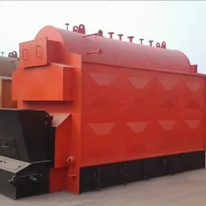 Double Drum Membrane Water-cooled Wall Burner, Soybean Deep Processing, Beef Cattle Breeding, 8t/h Biomass Steam Boiler thumbnail-5