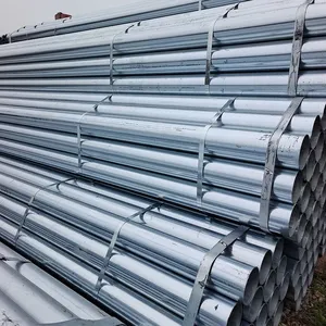 Factory Direct Galvanized Steel Pipe, A500, GR.B, OD 60mm, Zinc 120g thumbnail-2