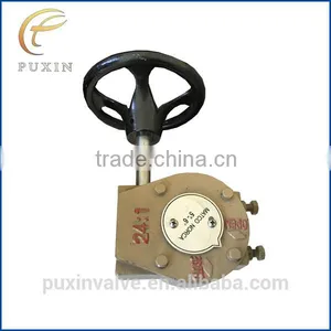 Ball Valve With Long Manual Handle Mill Gearbox thumbnail-2