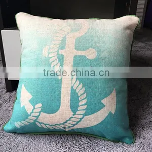 Cushions Home Decor Pillow Printed With Piping thumbnail-3