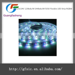 DC12V/24V 120leds/M 144leds/M 5050 Flexible LED Strip RGBW thumbnail-1