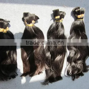 26 Inch Brown 4# Human Hair Machine Weft Hair Extensions thumbnail-1