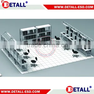 Assembly Lab Work Tables for Many People (Detall) thumbnail-1