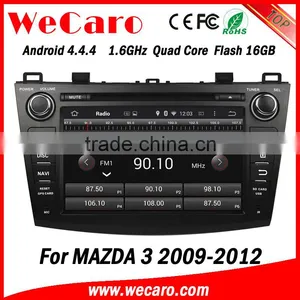 Wecaro in Dash Touch Screen Android 4.4.4 Car Radio Gps Dvd Player for Mazda 3 Car Dvd Navigation 2009 2010 2011 2012 Quality Choice thumbnail-3