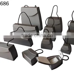 P1686W2 Cardboard Paper Watch Box WIth Snap thumbnail-6