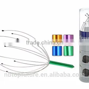 Handy Stainless Steel Head Scalp Massager, Metal Spider Head Massager,twin Head Massager thumbnail-1