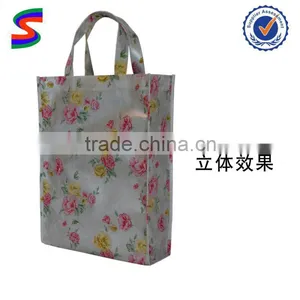 Non Woven Laminated Shopping Bag With Zipper Opp Film Laminated Non Woven Shopping Bag thumbnail-1