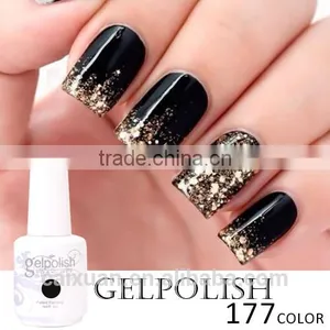 177 Fashion Colors Nail Art Colored 15ml/1KG Soak off uv Gels thumbnail-5