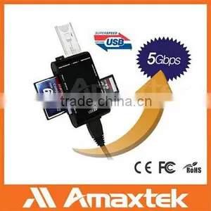 Portable Supper Speed USB3.0 Card Driver With CE and FCC Certification thumbnail-4