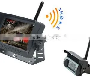 7 Inch Wireless Car Reversing Camera System With 4CH Display & CMOS/CCD Camera thumbnail-1