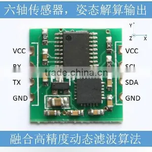 Serial 6 Ais Accelerometer / Gyroscope MPU6050 Module, Calman Filter, Angle Output thumbnail-4