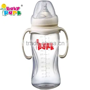 Bpa Free PP Plastic Milk Bottle Baby Feeding Bottle With Handle thumbnail-1