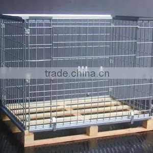 Foldable Steel Pallet Basket Container/grocery Shelves Containers thumbnail-6