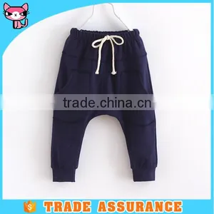 American Design Navy Blue Kids Cargo Pants thumbnail-1
