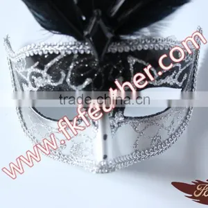 Wholesale Carnival Dance Goose Feather Party Mask For Female thumbnail-5