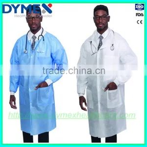 Medical Supplies Disposable Acid Resistant Lab Coat thumbnail-1