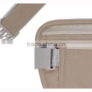 Travel Rfid Blocking Waist Money Belt With Phone Pocket for Sport thumbnail-6