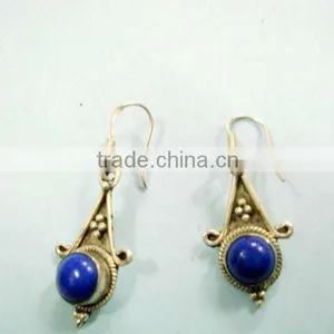 925 Sterling Silver Gemstone Earrings thumbnail-1