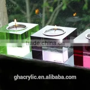 GH-RZ590 Acrylic Candlestick Holder/acrylic Candle Holder,customized Acrylic Candle Holder thumbnail-6