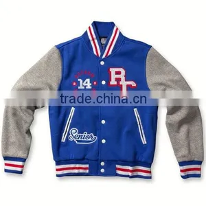 Letterman Cotton Fleece Varsity Jacket,custom Letterman Cotton Fleece Varsity Jacket,customized Cotton Fleece Varsity Jacket thumbnail-1