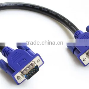 1M 1.5M 3M 5M Factory Price VGA Cable Adaptor Monitor M/M Male To Male Audio Video Cable thumbnail-1