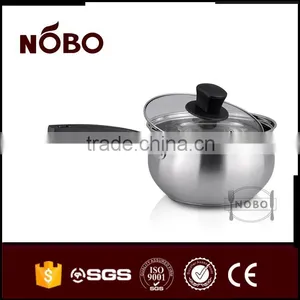 Eco-friendly Mini Cooking Pot With Glass Lid thumbnail-1